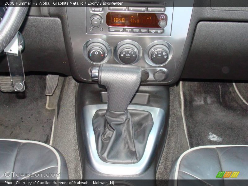 Graphite Metallic / Ebony Black/Pewter 2008 Hummer H3 Alpha