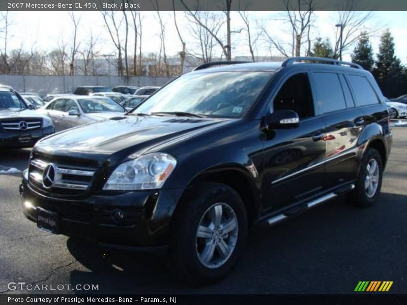 Black / Black 2007 Mercedes-Benz GL 450