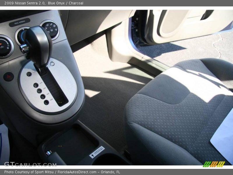 Blue Onyx / Charcoal 2009 Nissan Sentra 2.0