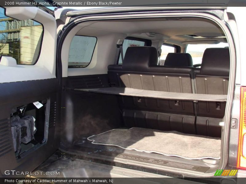 Graphite Metallic / Ebony Black/Pewter 2008 Hummer H3 Alpha