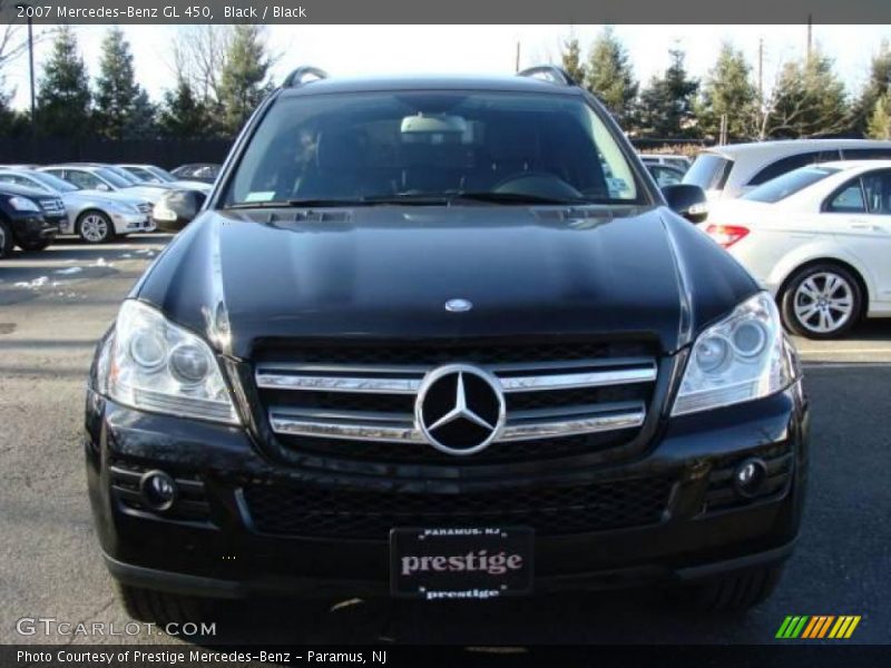 Black / Black 2007 Mercedes-Benz GL 450