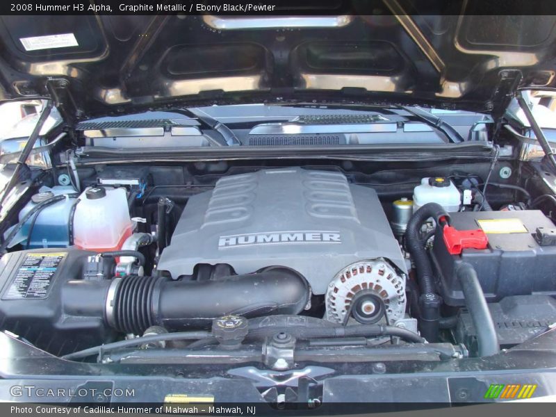 Graphite Metallic / Ebony Black/Pewter 2008 Hummer H3 Alpha