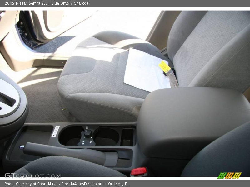 Blue Onyx / Charcoal 2009 Nissan Sentra 2.0