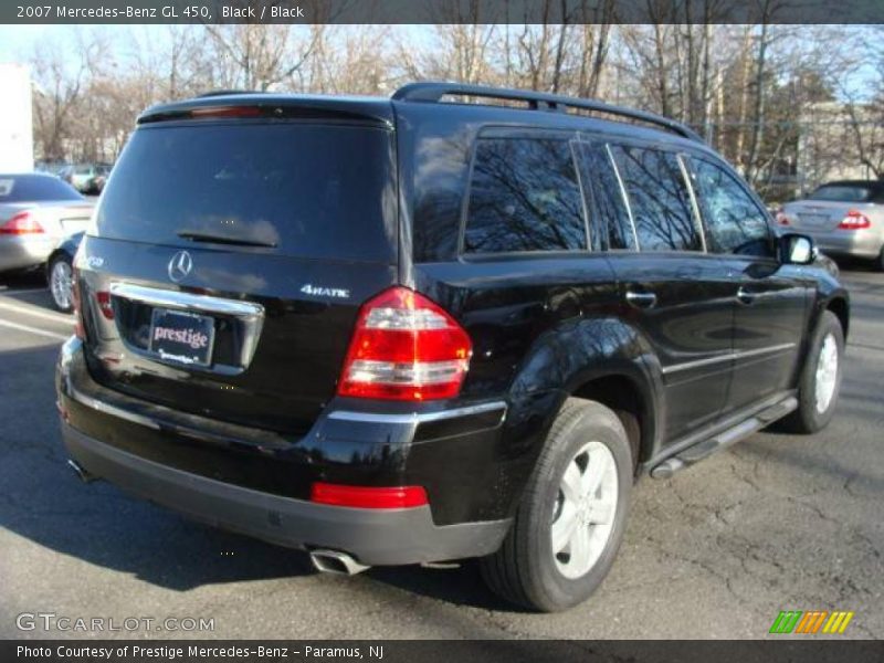 Black / Black 2007 Mercedes-Benz GL 450