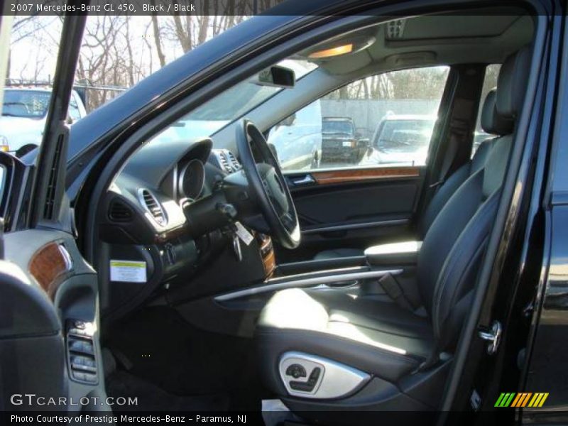 Black / Black 2007 Mercedes-Benz GL 450