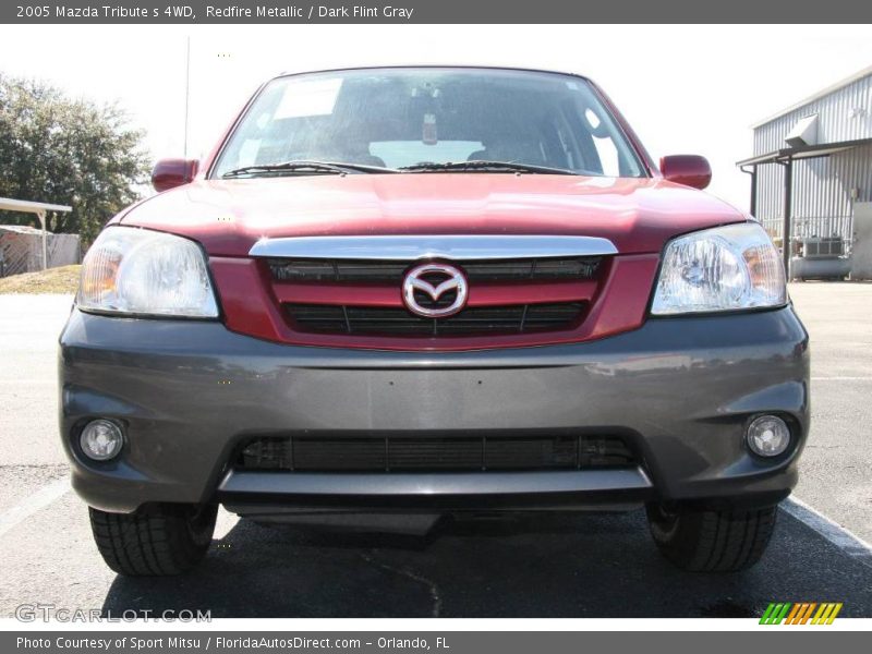 Redfire Metallic / Dark Flint Gray 2005 Mazda Tribute s 4WD