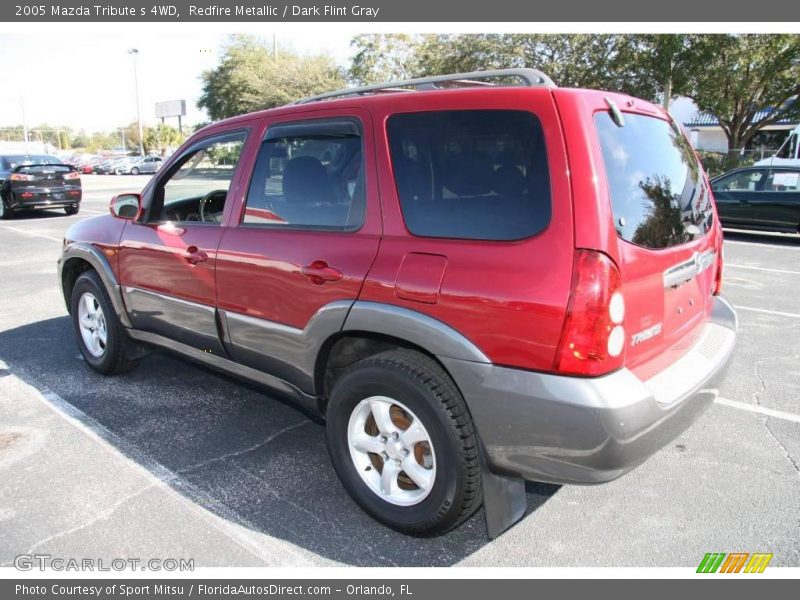 Redfire Metallic / Dark Flint Gray 2005 Mazda Tribute s 4WD