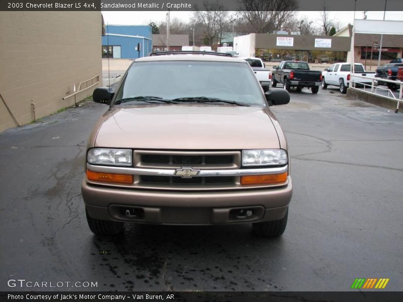 Sandalwood Metallic / Graphite 2003 Chevrolet Blazer LS 4x4
