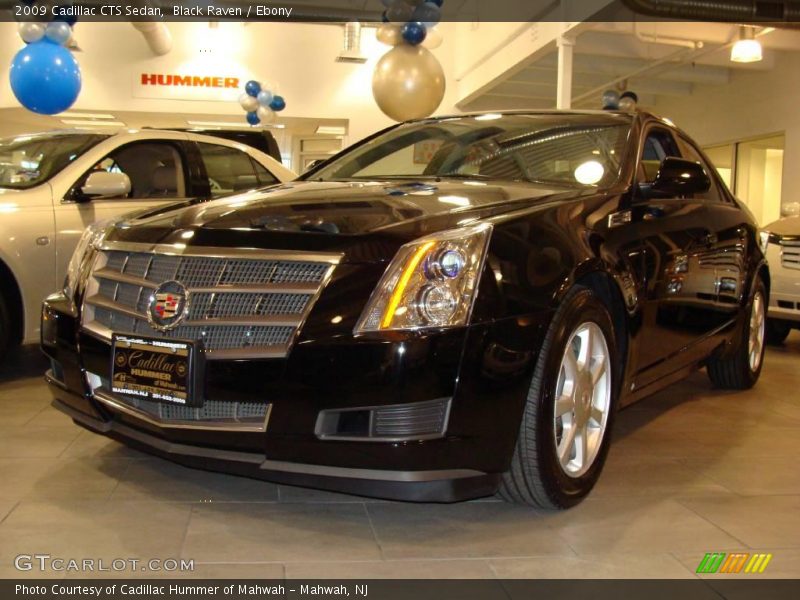 Black Raven / Ebony 2009 Cadillac CTS Sedan