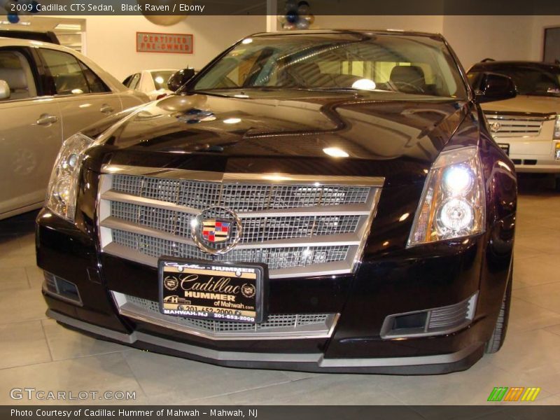 Black Raven / Ebony 2009 Cadillac CTS Sedan