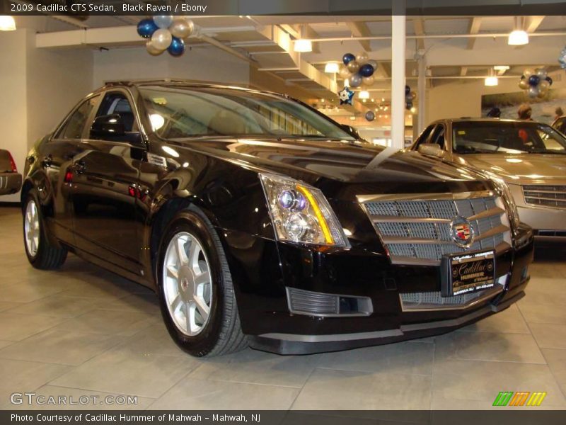 Black Raven / Ebony 2009 Cadillac CTS Sedan