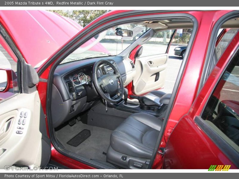 Redfire Metallic / Dark Flint Gray 2005 Mazda Tribute s 4WD