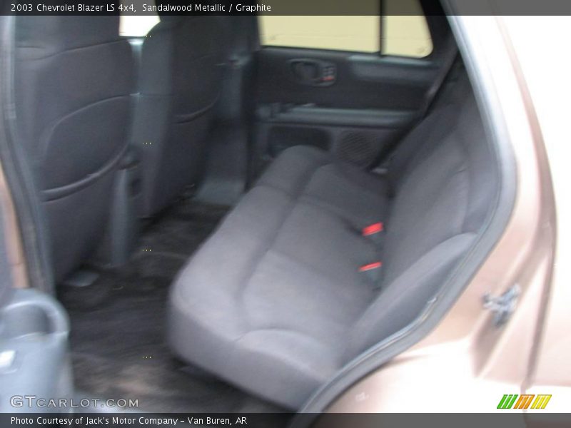 Sandalwood Metallic / Graphite 2003 Chevrolet Blazer LS 4x4