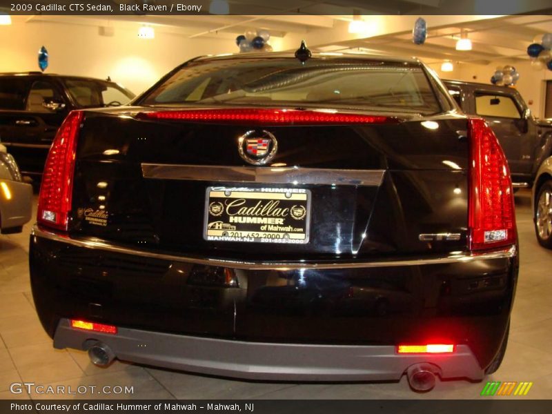 Black Raven / Ebony 2009 Cadillac CTS Sedan