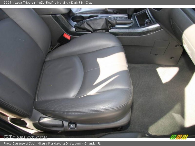 Redfire Metallic / Dark Flint Gray 2005 Mazda Tribute s 4WD
