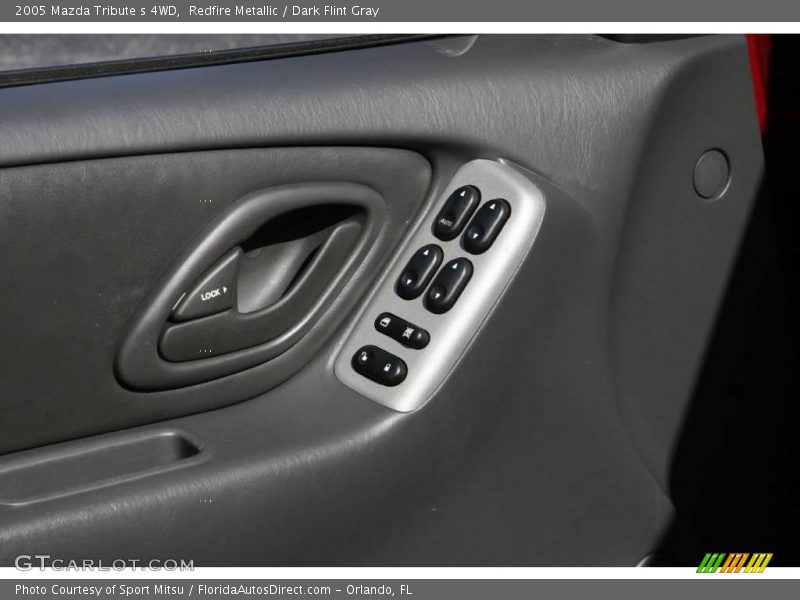 Redfire Metallic / Dark Flint Gray 2005 Mazda Tribute s 4WD