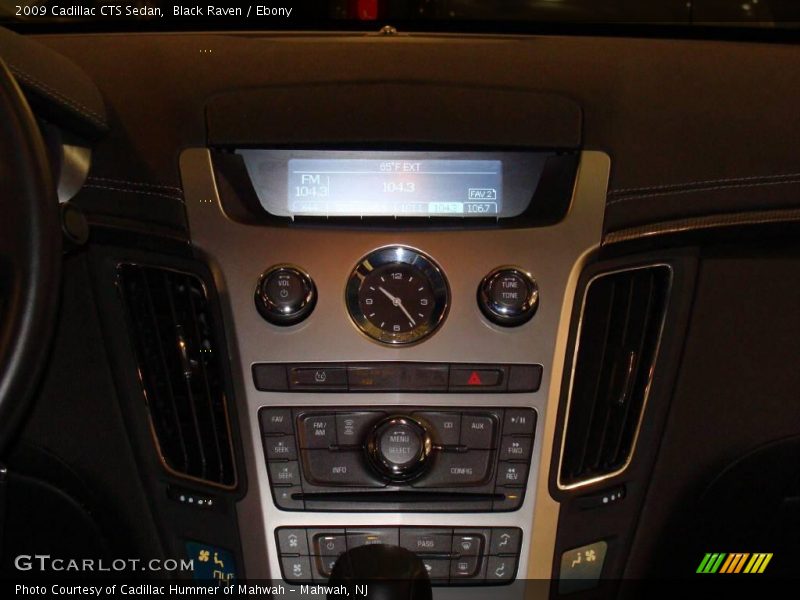 Black Raven / Ebony 2009 Cadillac CTS Sedan