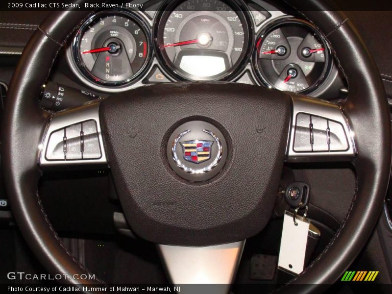 Black Raven / Ebony 2009 Cadillac CTS Sedan