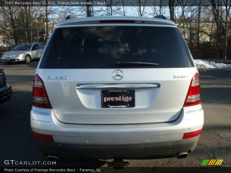 Iridium Silver Metallic / Black 2007 Mercedes-Benz GL 450