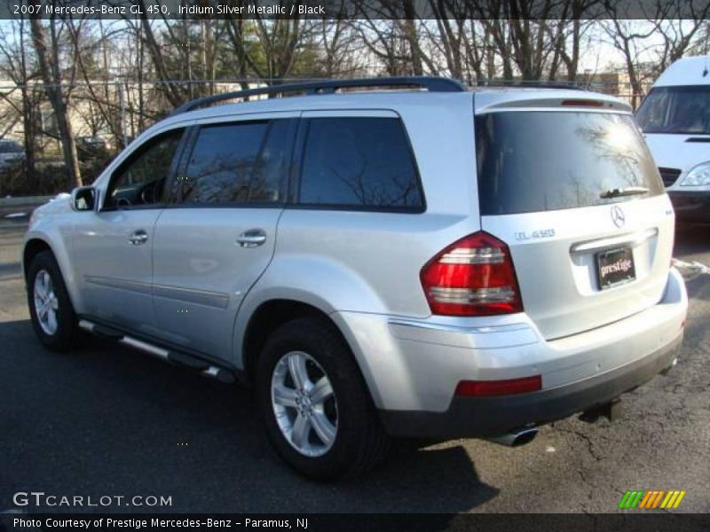 Iridium Silver Metallic / Black 2007 Mercedes-Benz GL 450