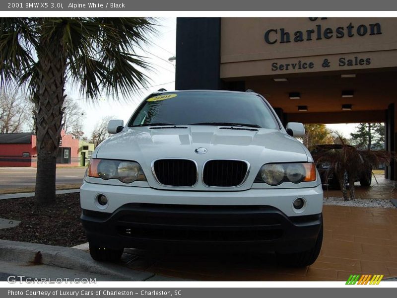 Alpine White / Black 2001 BMW X5 3.0i