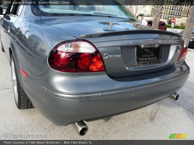 Quartz Metallic / Dove 2005 Jaguar S-Type R