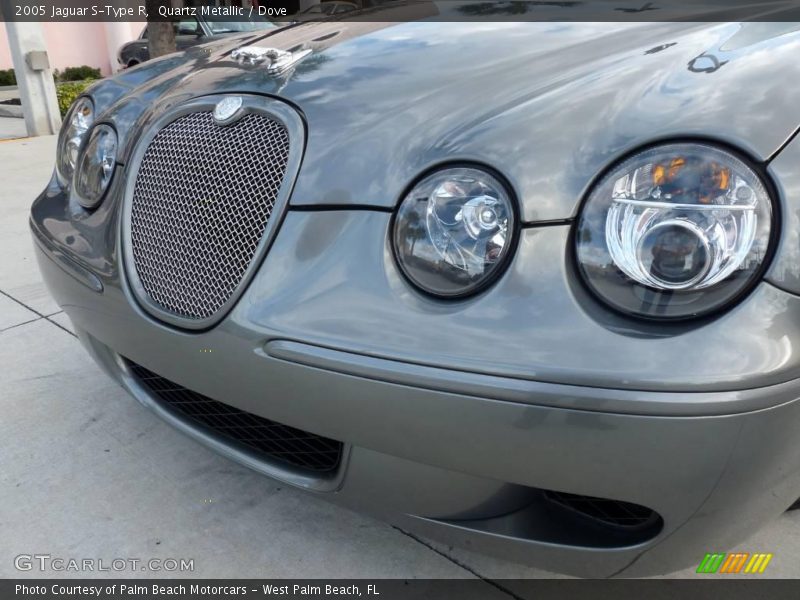 Quartz Metallic / Dove 2005 Jaguar S-Type R
