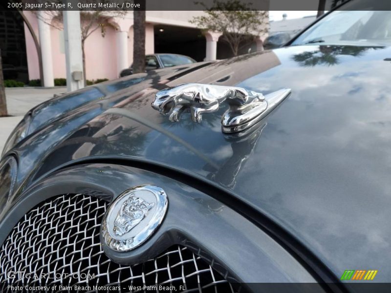 Quartz Metallic / Dove 2005 Jaguar S-Type R