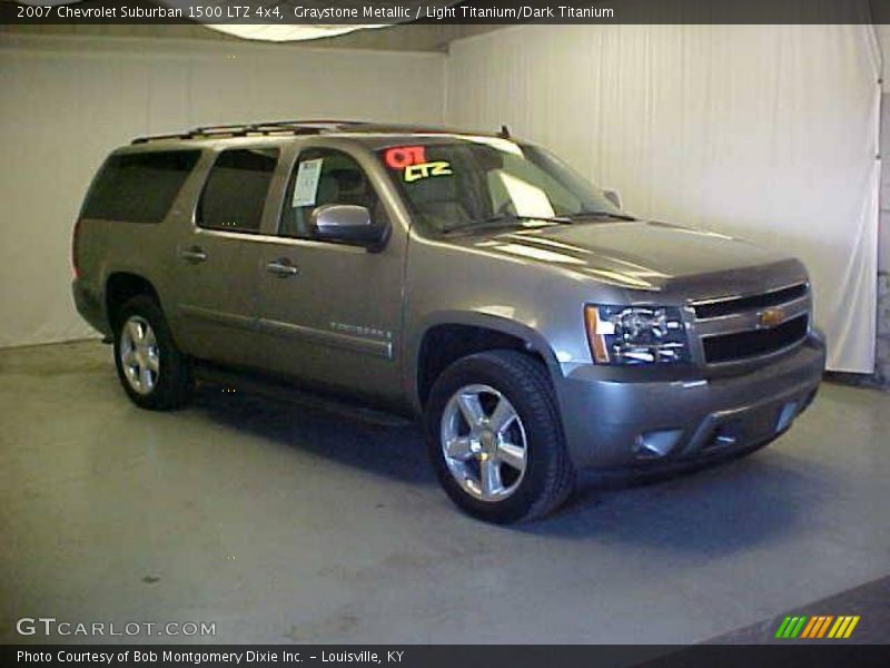 Graystone Metallic / Light Titanium/Dark Titanium 2007 Chevrolet Suburban 1500 LTZ 4x4