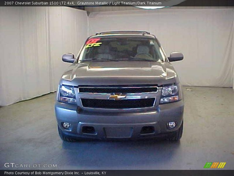 Graystone Metallic / Light Titanium/Dark Titanium 2007 Chevrolet Suburban 1500 LTZ 4x4