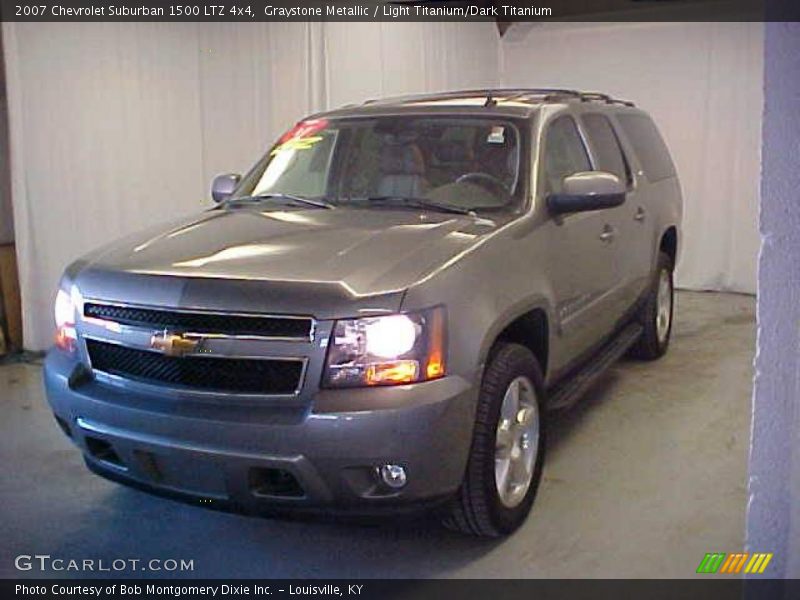 Graystone Metallic / Light Titanium/Dark Titanium 2007 Chevrolet Suburban 1500 LTZ 4x4