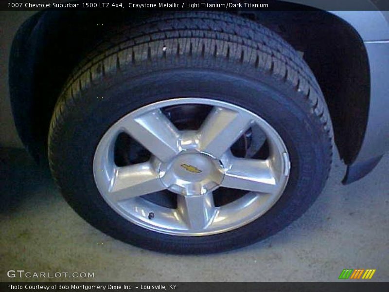 Graystone Metallic / Light Titanium/Dark Titanium 2007 Chevrolet Suburban 1500 LTZ 4x4