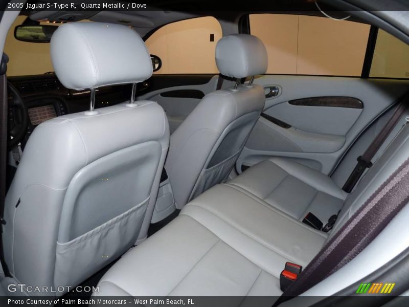 Quartz Metallic / Dove 2005 Jaguar S-Type R