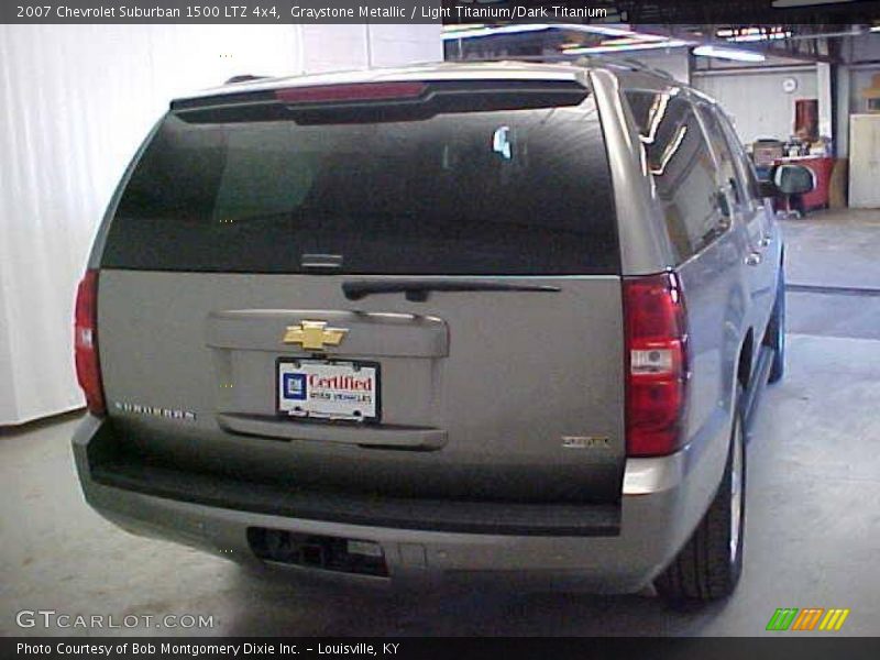 Graystone Metallic / Light Titanium/Dark Titanium 2007 Chevrolet Suburban 1500 LTZ 4x4
