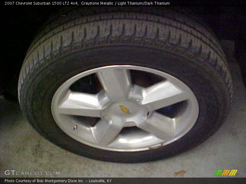 Graystone Metallic / Light Titanium/Dark Titanium 2007 Chevrolet Suburban 1500 LTZ 4x4