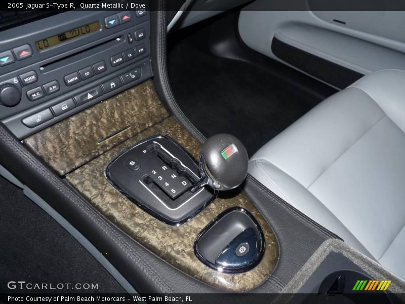 Quartz Metallic / Dove 2005 Jaguar S-Type R