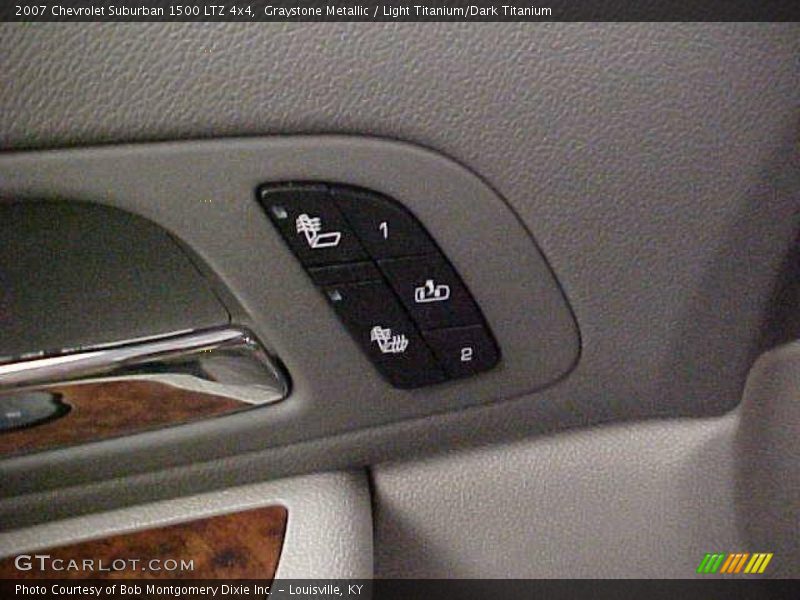 Graystone Metallic / Light Titanium/Dark Titanium 2007 Chevrolet Suburban 1500 LTZ 4x4