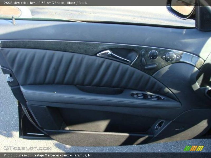 Black / Black 2008 Mercedes-Benz E 63 AMG Sedan