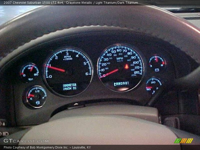Graystone Metallic / Light Titanium/Dark Titanium 2007 Chevrolet Suburban 1500 LTZ 4x4