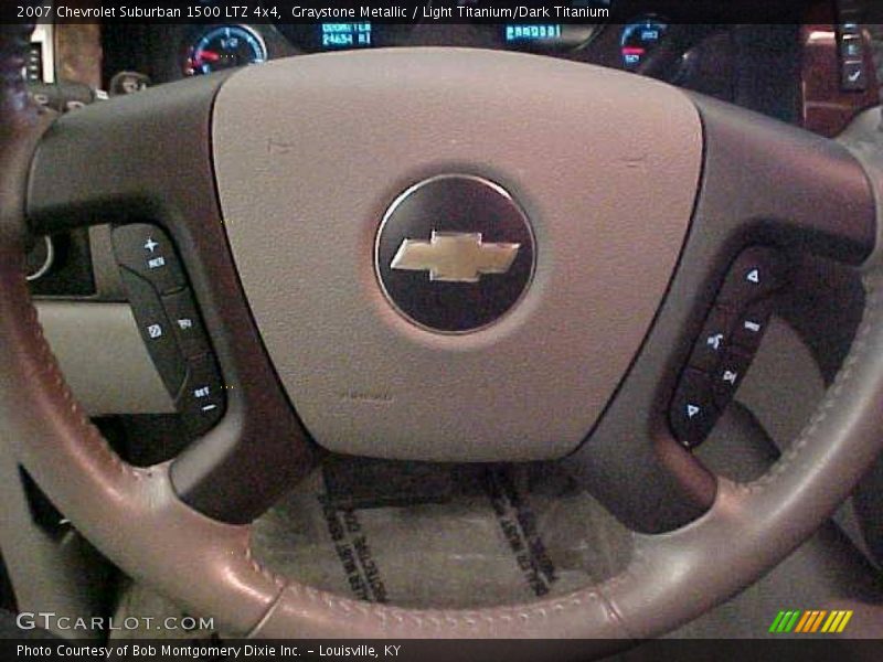 Graystone Metallic / Light Titanium/Dark Titanium 2007 Chevrolet Suburban 1500 LTZ 4x4