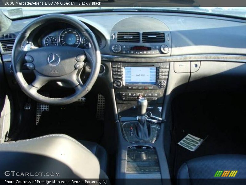 Black / Black 2008 Mercedes-Benz E 63 AMG Sedan