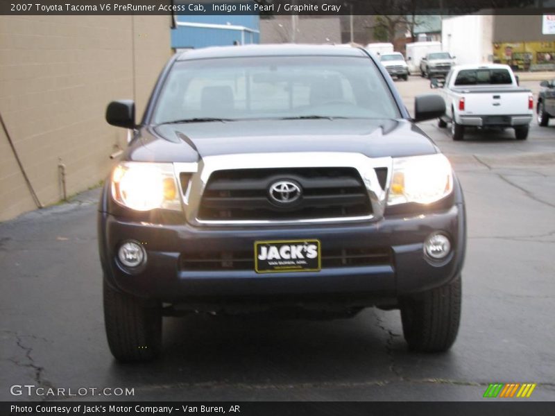 Indigo Ink Pearl / Graphite Gray 2007 Toyota Tacoma V6 PreRunner Access Cab