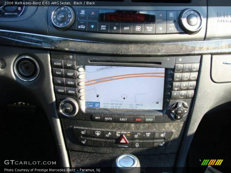 Black / Black 2008 Mercedes-Benz E 63 AMG Sedan