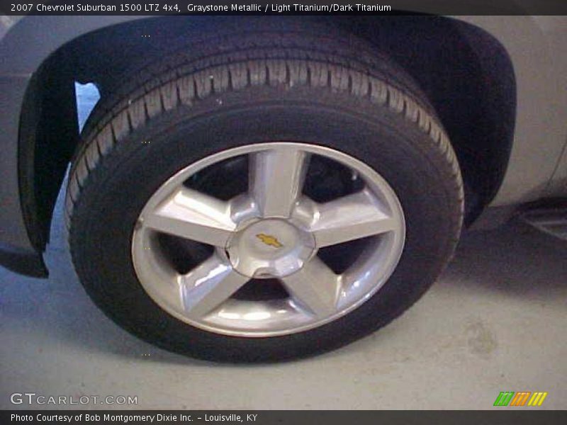 Graystone Metallic / Light Titanium/Dark Titanium 2007 Chevrolet Suburban 1500 LTZ 4x4