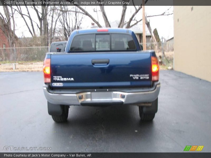 Indigo Ink Pearl / Graphite Gray 2007 Toyota Tacoma V6 PreRunner Access Cab
