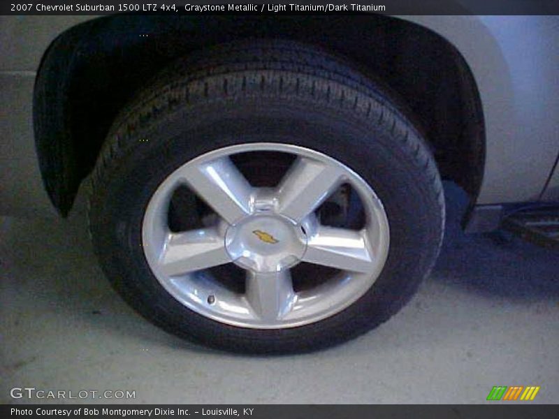 Graystone Metallic / Light Titanium/Dark Titanium 2007 Chevrolet Suburban 1500 LTZ 4x4