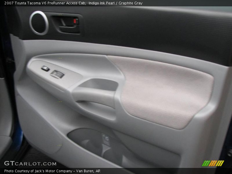 Indigo Ink Pearl / Graphite Gray 2007 Toyota Tacoma V6 PreRunner Access Cab