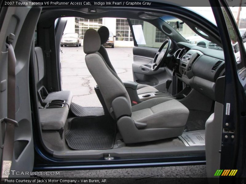 Indigo Ink Pearl / Graphite Gray 2007 Toyota Tacoma V6 PreRunner Access Cab