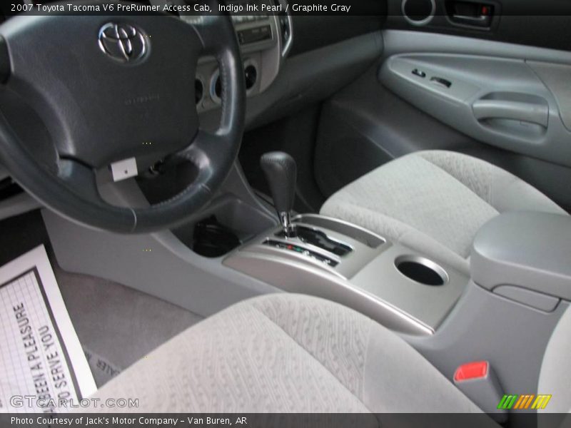 Indigo Ink Pearl / Graphite Gray 2007 Toyota Tacoma V6 PreRunner Access Cab