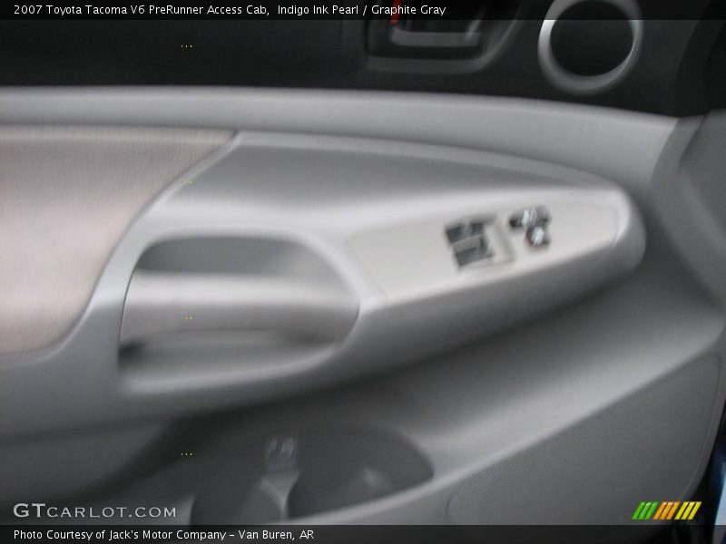 Indigo Ink Pearl / Graphite Gray 2007 Toyota Tacoma V6 PreRunner Access Cab